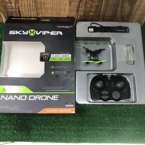 Sky Viper Micro Series M500 Nano Drone with Flight Assist Open Box